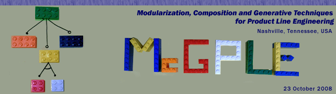 Workshop on Modularization, Composition and Generative Techniques for Product Line Engineering